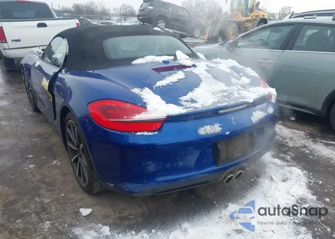 2013 Porsche Boxster S z USA, uszkodzony, nr VIN WP0CB2A89DS133535